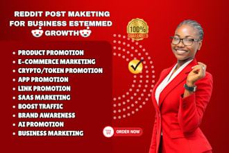 rank and manage saas website link via authentic thread reddit SEO post, comment