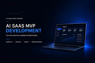 develop production ready ai saas mvp web app
