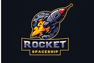 do modern rocket logo design