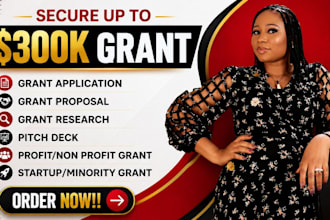 do grant writing, grant research, nonprofit investor proposal grant application