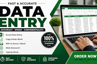 do fast and accurate data entry