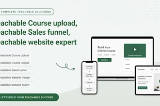 do teachable course upload, teachable sales funnel, teachable website expert
