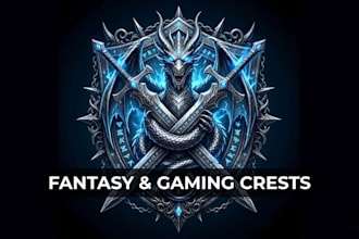 create gaming clan and fantasy house crests