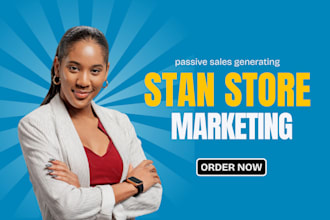 do stan store marketing, stan store promotion etsy stan store digital product