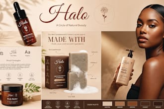 do highly business logo with complete brand identity design