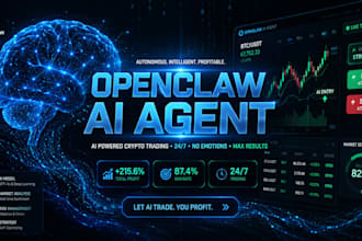 build openclaw ai agent crypto exchange p2p forex copy trading bot runpod