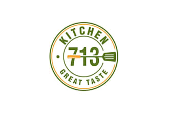 design restaurant fast food catering bakery BBQ logo
