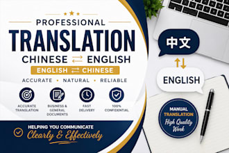 translate chinese to english and english to chinese