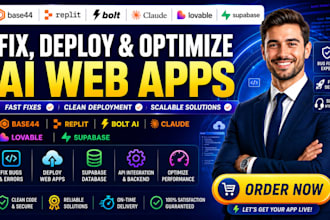 fix deploy base44 replit ai base44 claude bolt ai base44 webapp lovable supabase