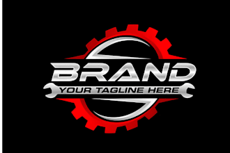 do modern motors logo design