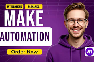 build your make com CRM lead generation automation workflow made com integromat