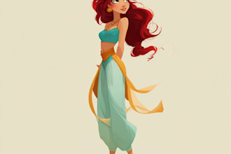 do disney cartoon portrait
