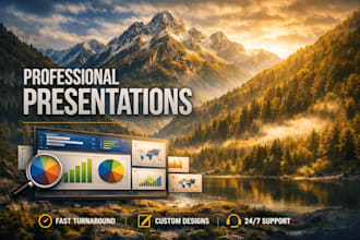 create professional and modern presentations