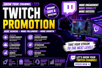 handle your twitch promotion twitch viewers twitch channel twitch affiliate