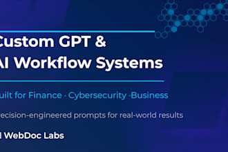 build a custom gpt app and ai workflow for your business