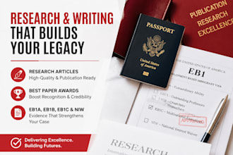 write and publish research article, best paper award, eb1a, eb1b, eb1c, eb1 niw