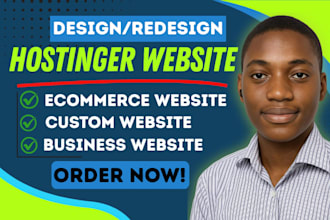 hostinger website redesign  hostinger website design wordpress website hostinger