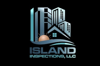 design minimalist home inspection company logo