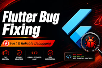 fix bugs and errors in your flutter app