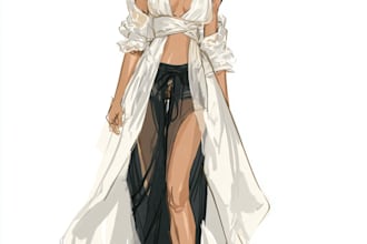 drawing fashion illustrations for designer presentations