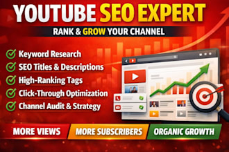 be your youtube seo expert