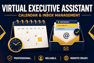 manage your executive inbox, calendar and admin tasks so you can focus on growth