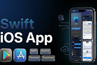 develop a professional ios app using swift and swiftui