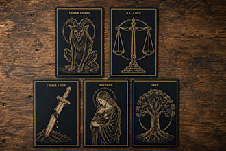 read oracle cards in ancien hermetic tradition