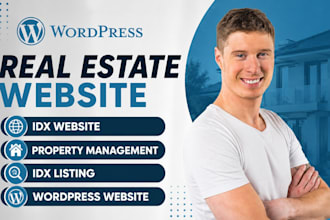 real estate website, idx website, contractor wordpress website, realestate