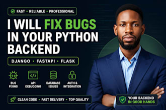build, fix and automate your python backend systems