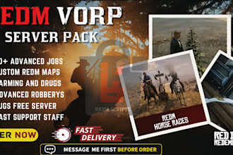 develop redm scripts and setup a full redm roleplay server