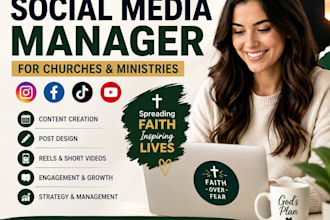 be your christian social media manager for churches and ministries