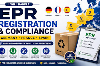 handle amazon epr registration and compliance for germany france and spain