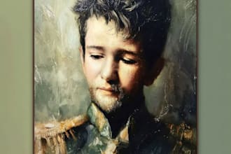 turn your photo into an oil painting masterpiece