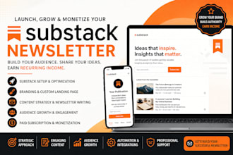 do substack newsletter design substack website substack organic promotion