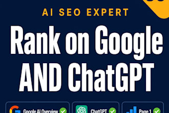 do ai SEO to rank your website on google and chatgpt