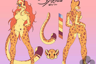 refsheet of your character sfw or nsfw