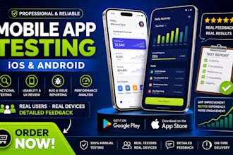 do ios and android app testing and user feedback for ios and android reviews