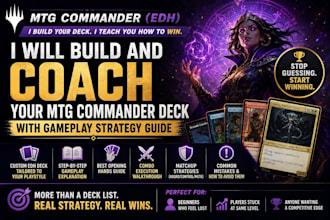 build and coach your mtg commander deck with gameplay strategy guide