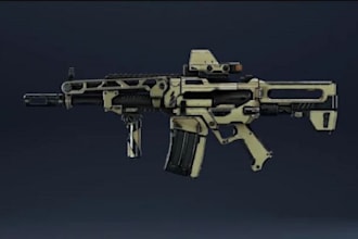 create fivem custom gun ,fivem gun, fivem asset ,fivem gun store mlo, fivem skin