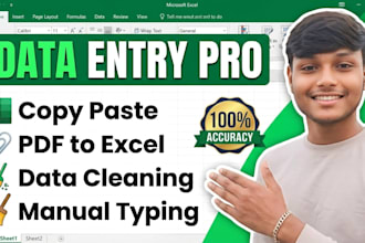 clean, format, merge excel data and convert pdf into excel