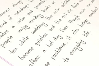 turn your typed pages to neat, perfect handwritten notes