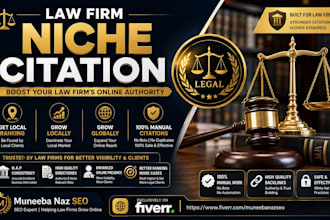 create law firm and legal niche local citations to boost your local SEO