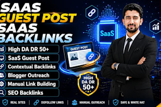 build saas backlinks from high da saas sites via saas gest posting service