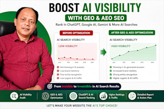 do GEO and aeo SEO for chatgpt and ai search visibility