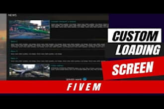 create fivem loading screen, fivem logo, fivem trailer, fivem server video