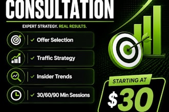 give CPA affiliate marketing consultation and strategy