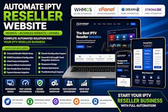 automate reseller website whmcs business website cpanel dream4k strong8k
