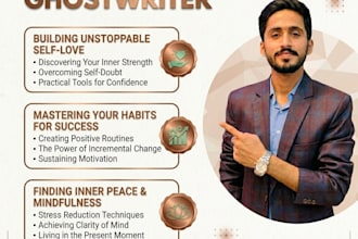 ghostwrite a professional self help nonfiction ebook
