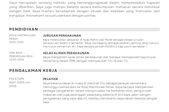 create a professional resume and cover letter